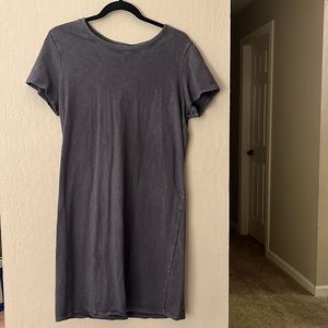 100% cotton grey dress